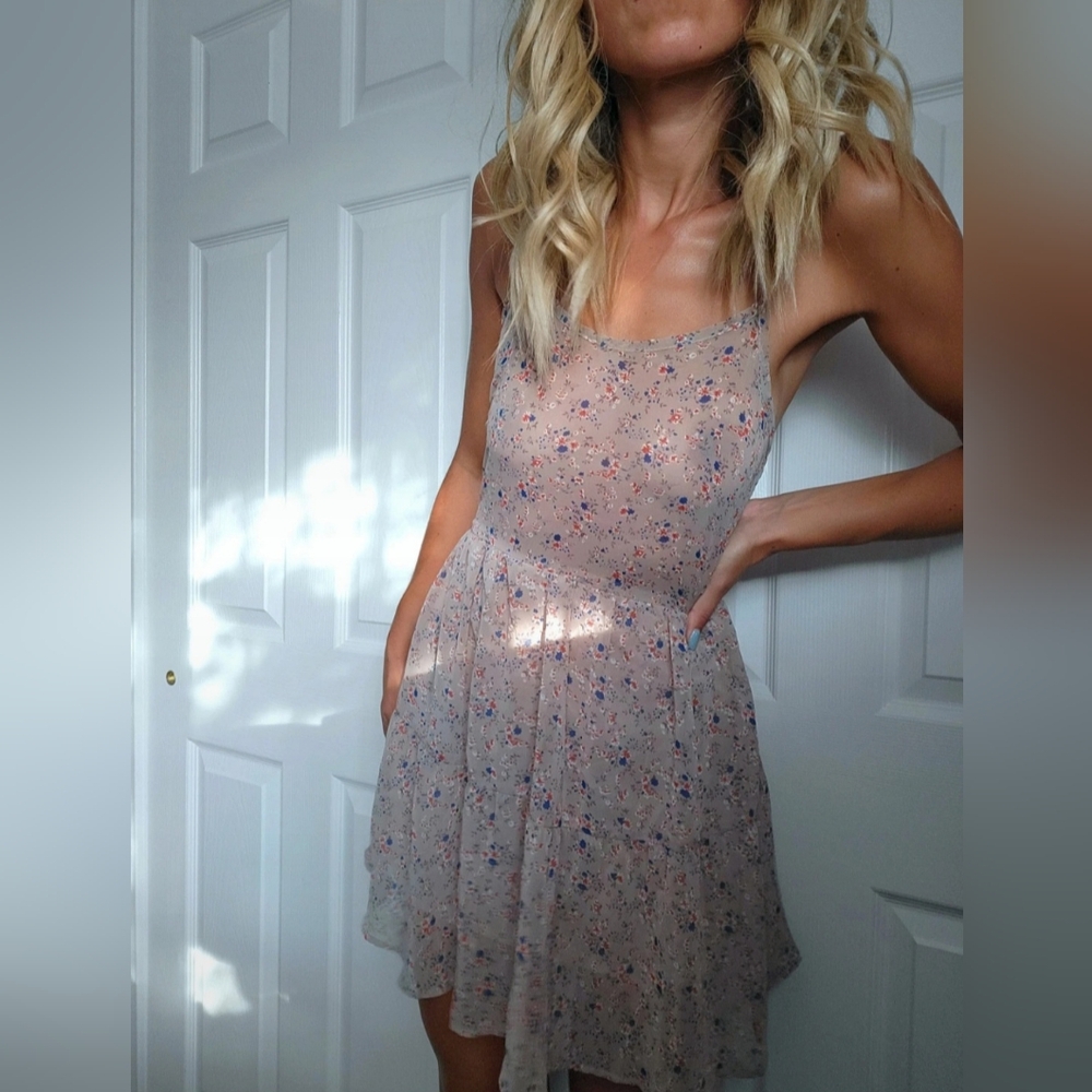 Audrey 3+1 Multicolor Floral Mini Dress